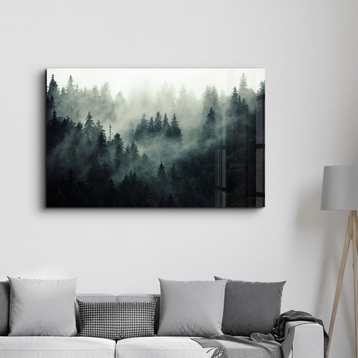 Wallity CAM-4051 Pintura Decorativa de Vidrio Templado 46 x 72 cm Impresión UV Duradera para Hogar